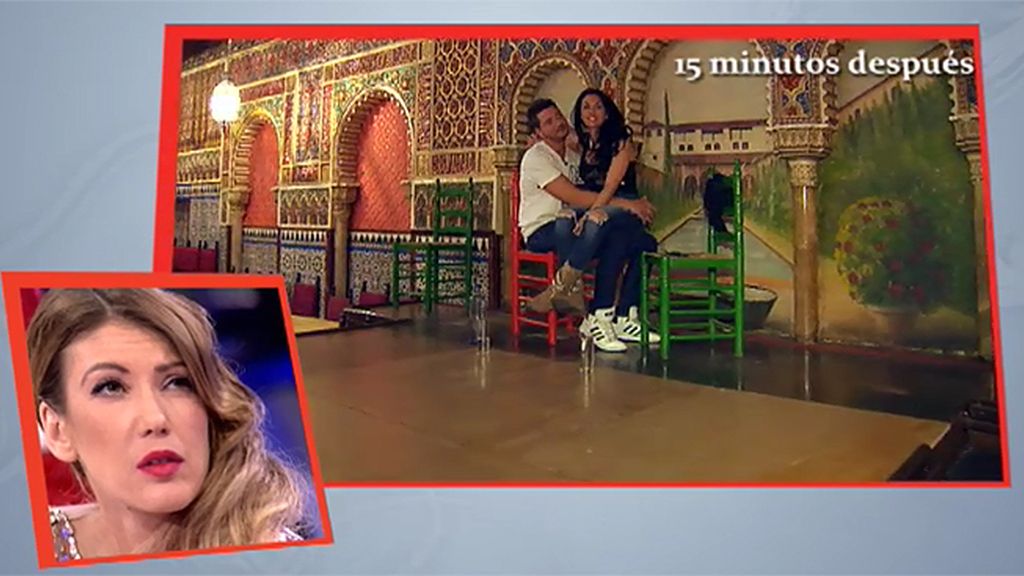 María no quiere besarse con Manu por respeto a su familia