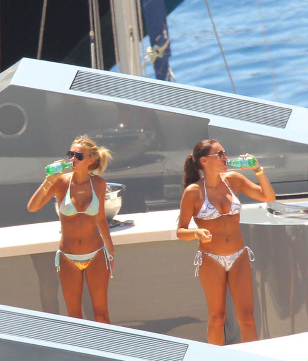 Desfile de famosos en Saint Tropez
