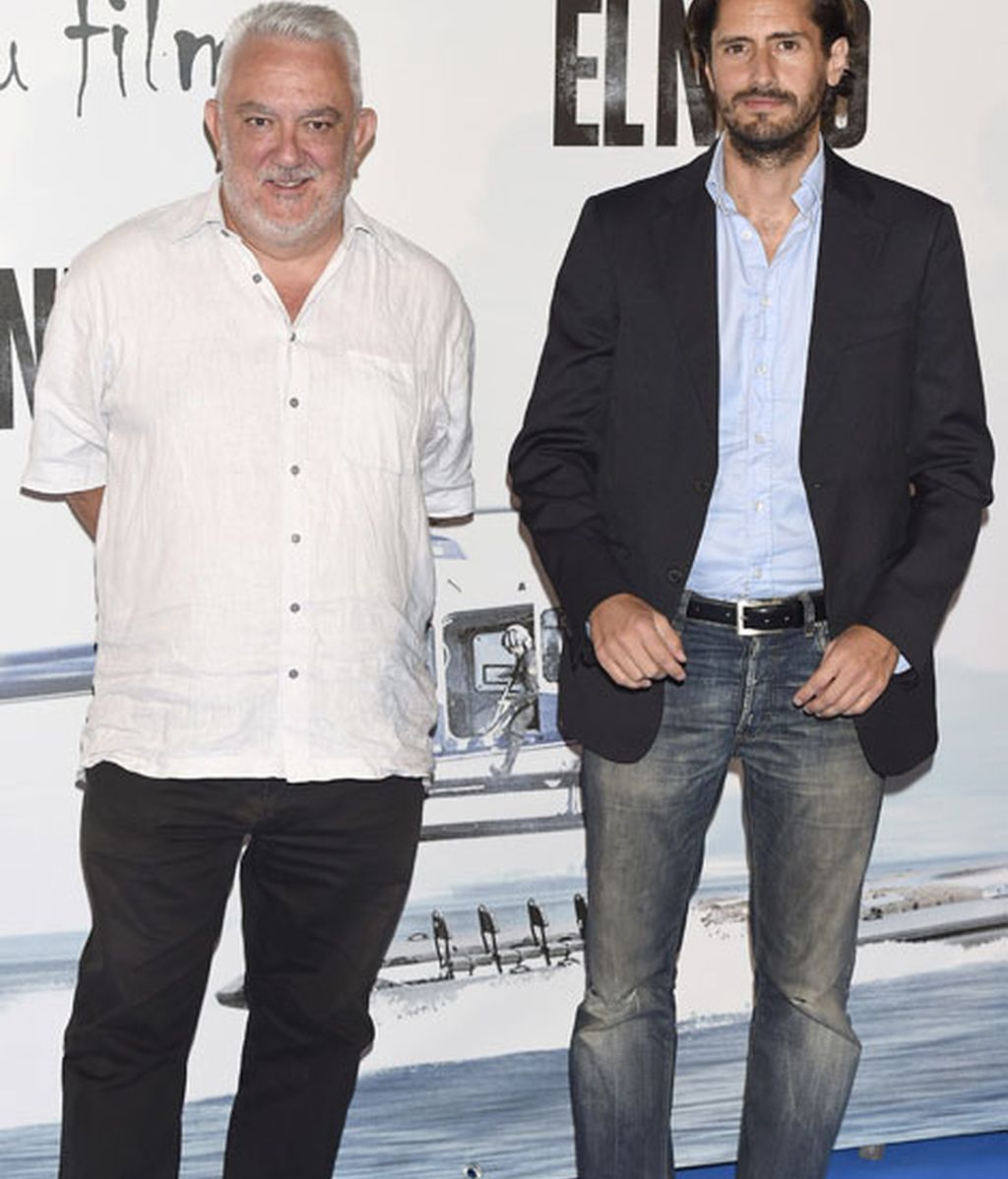 El actor Juan Diego Botto y el director Imanol Uribe