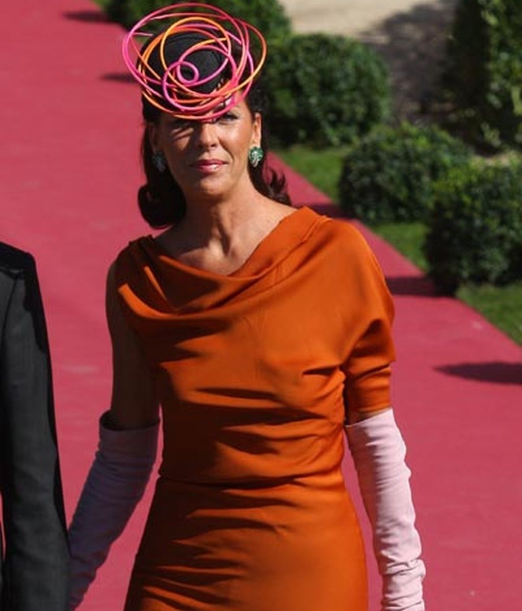 El tocado, protagonista de la boda de Rafa Medina y Laura Vecino