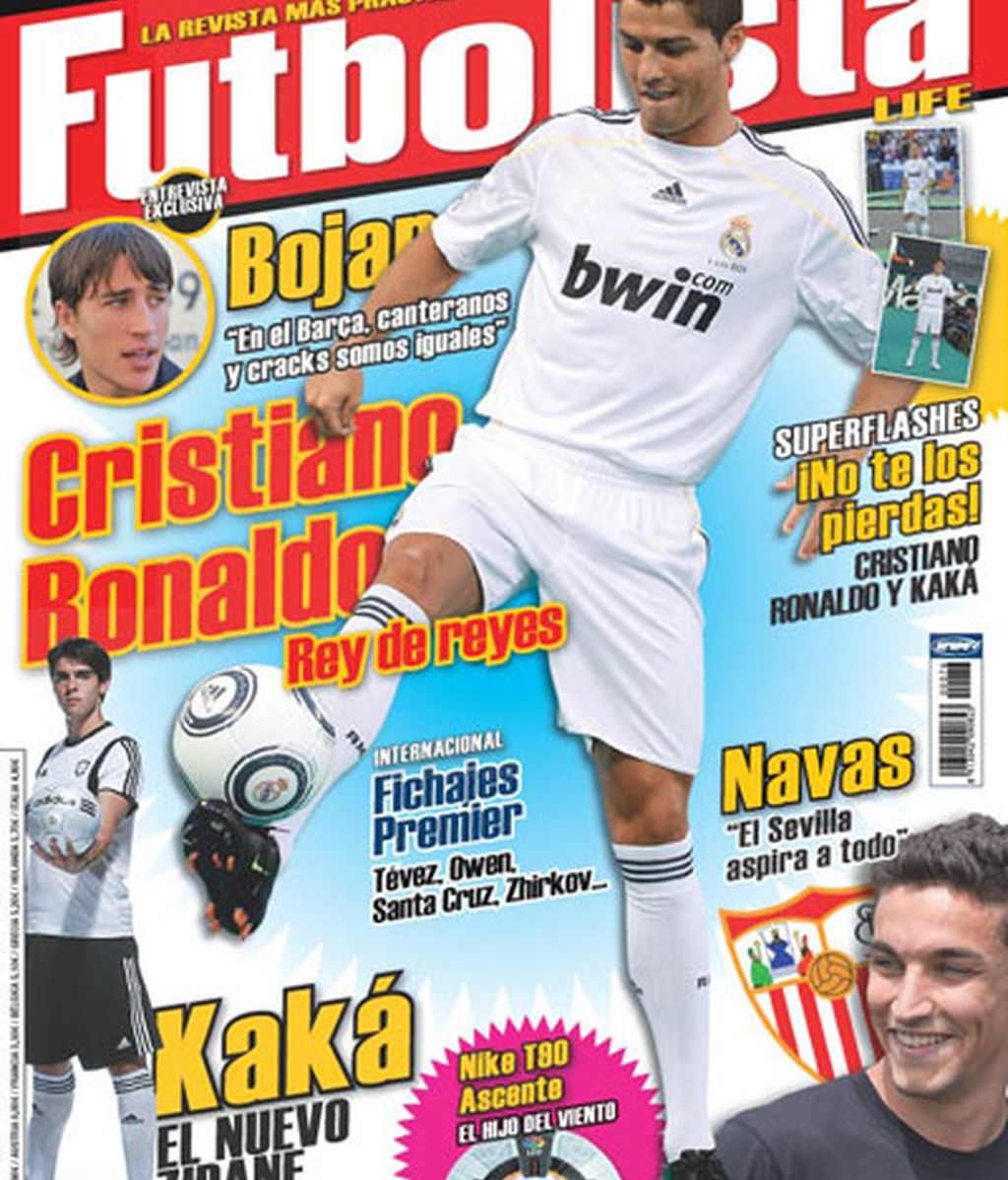 Cristiano, un hombre de portada