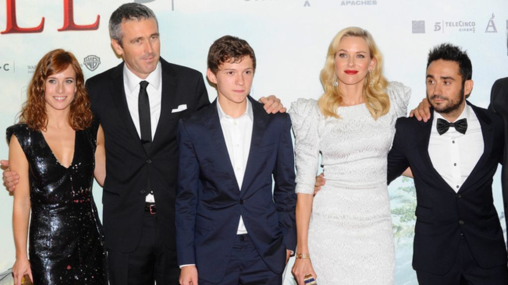 Nervios y emoción en la première de 'Lo Imposible'