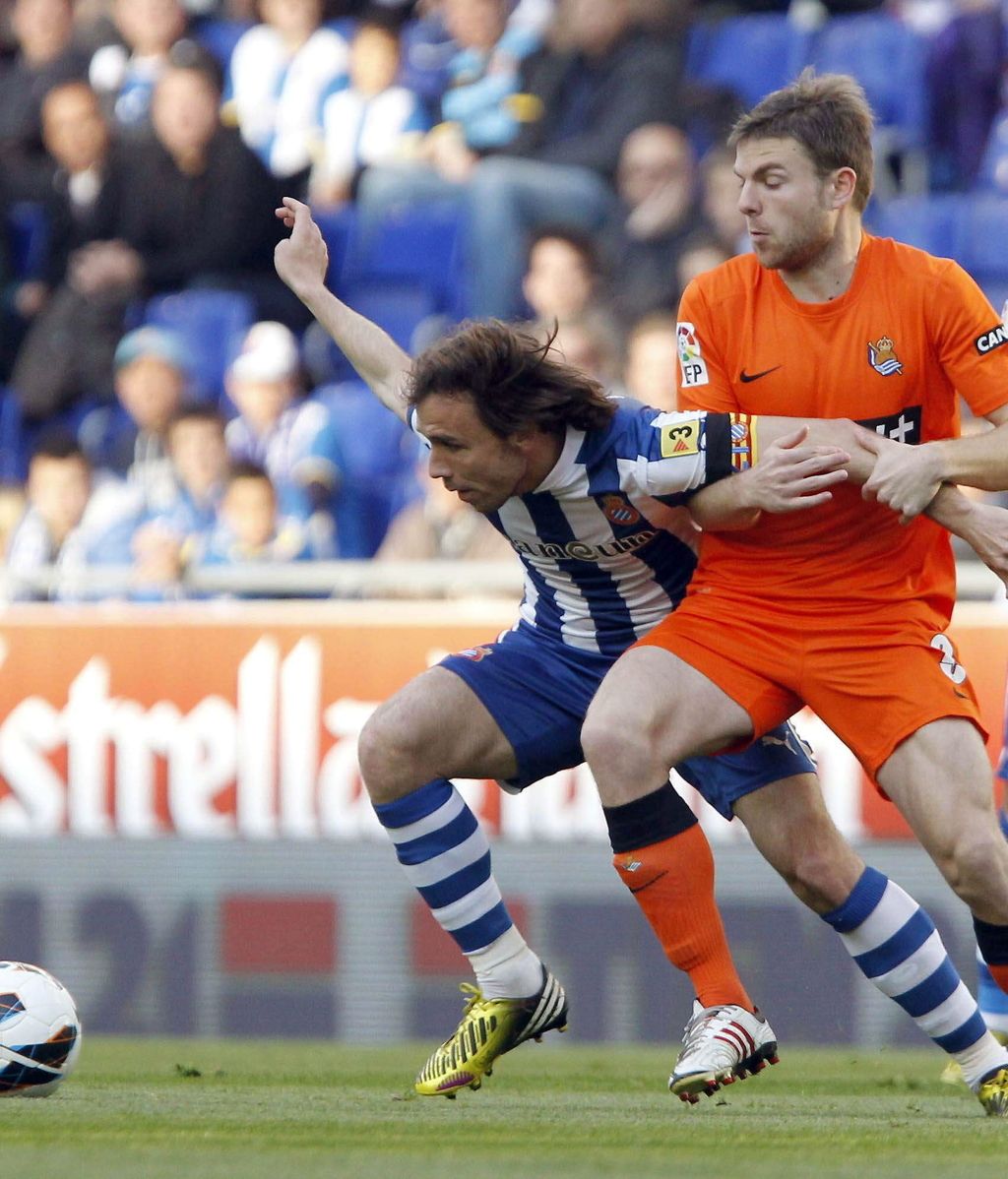 El Espanyol se enfrenta a la Real Sociedad. Foto: Efe
