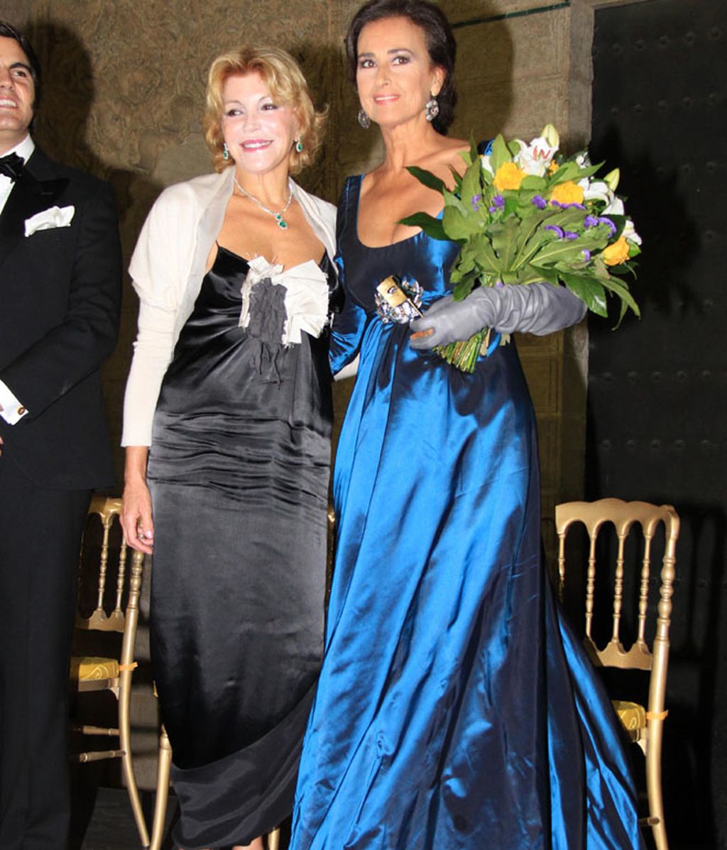 Isabel Pantoja, la baronesa Thyssen y Agatha Ruiz de la Prada, juntas de fiesta
