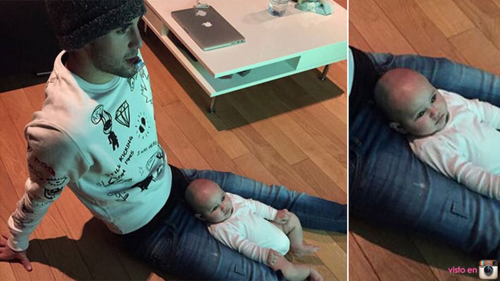 Isco Jr, un nuevo protagonista de las redes sociales (al menos de las de sus padres)