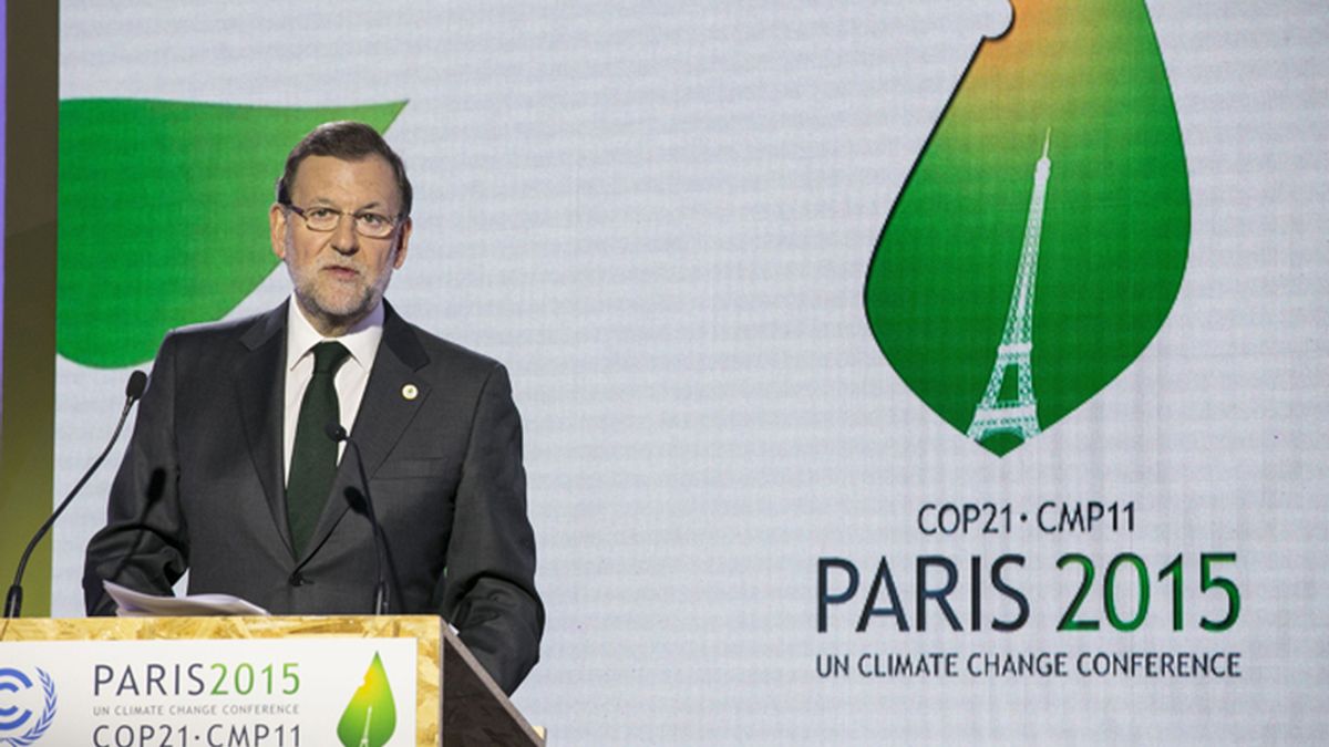 Intervención de Rajoy ante la Cumbre de Cambio Climático de París