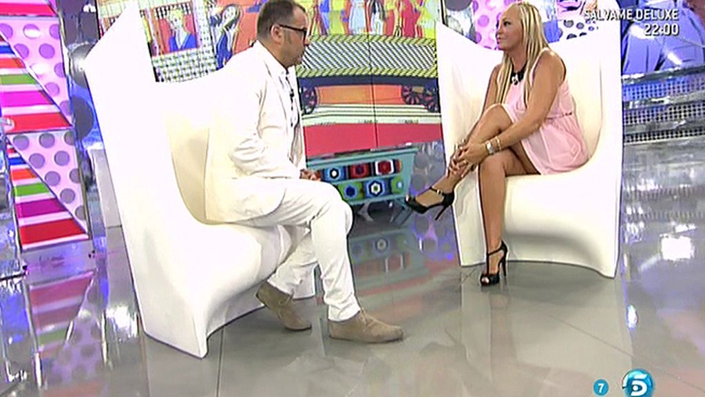 El programa le ha recibido con un ramo de flores