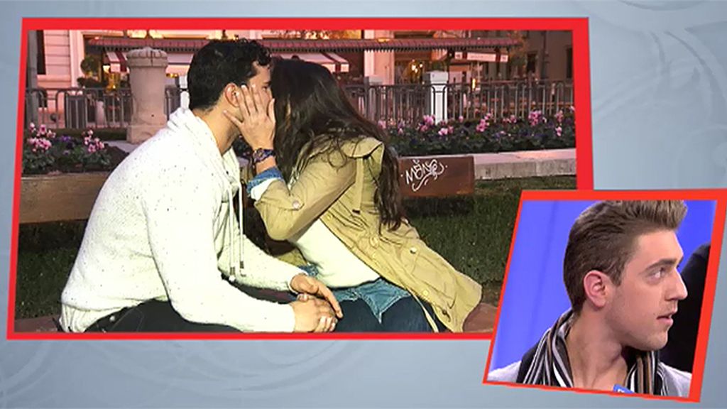 Samira se despide de Javier con un beso