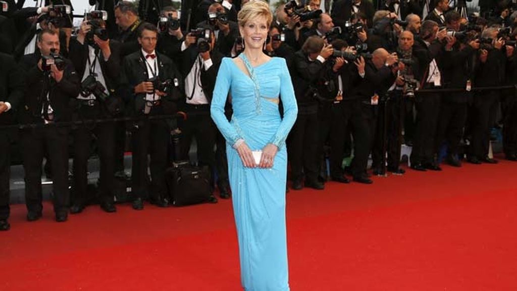 Jane Fonda en el Festival de Cine de Cannes
