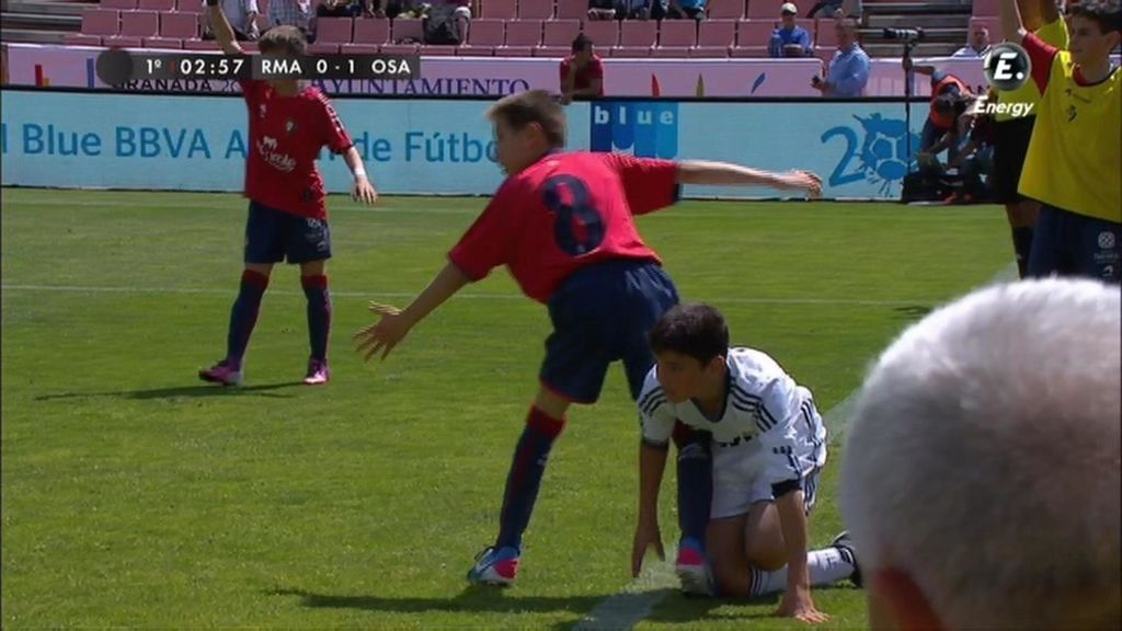 Los pequeños cracks del fútbol español juegan en Mediaset