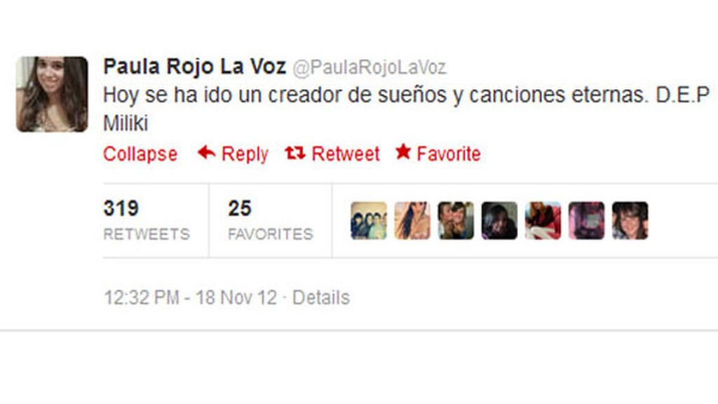 Adiós tuitero al Payaso de la Tele