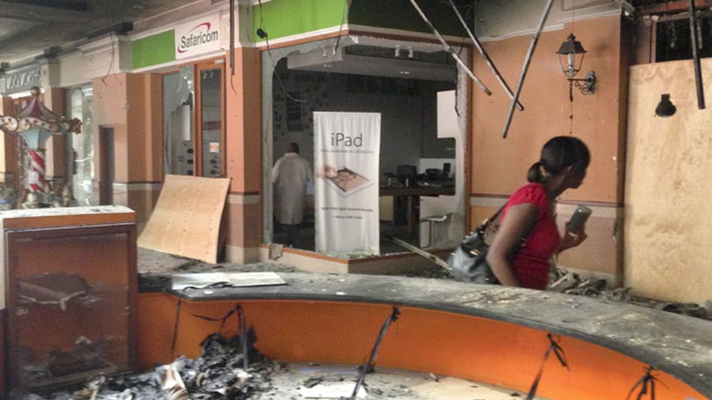 Así quedó el centro comercial de Nairobi tras el ataque terrorista