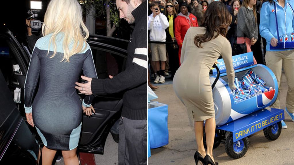 Christina Aguilera y Eva Longoria