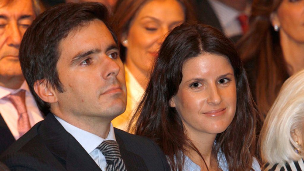 Jose María Aznar hijo y su mujer, Mónica Abascal
