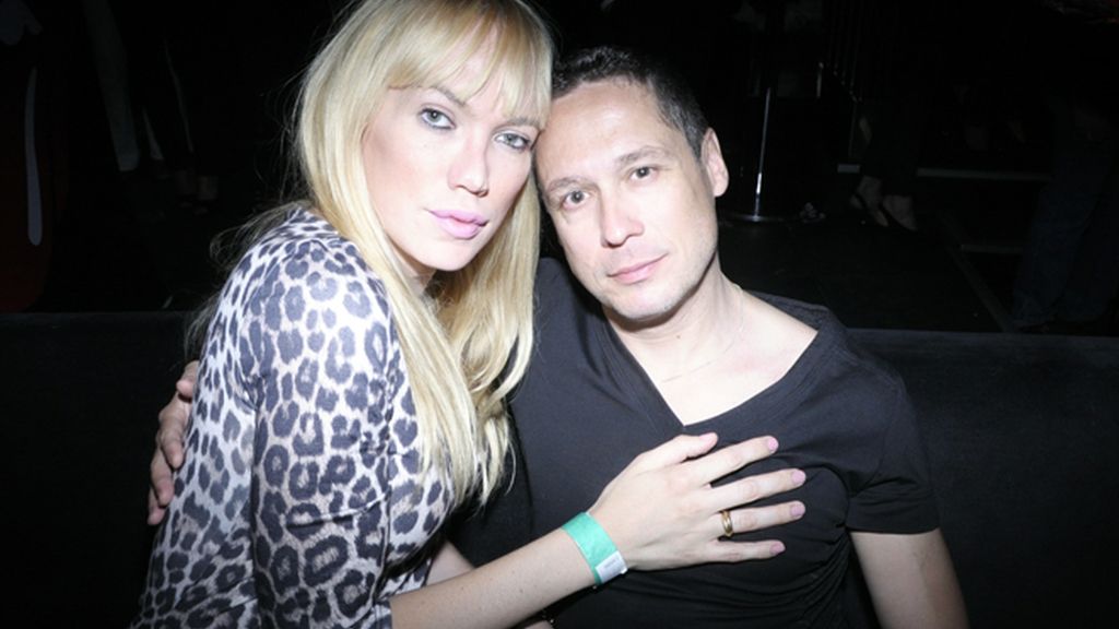 Los galeristas Topacio fresh y su marido Israel Cotes