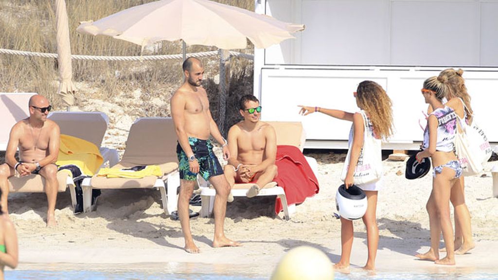 El disfruta de unos días de vacaciones en Formentera