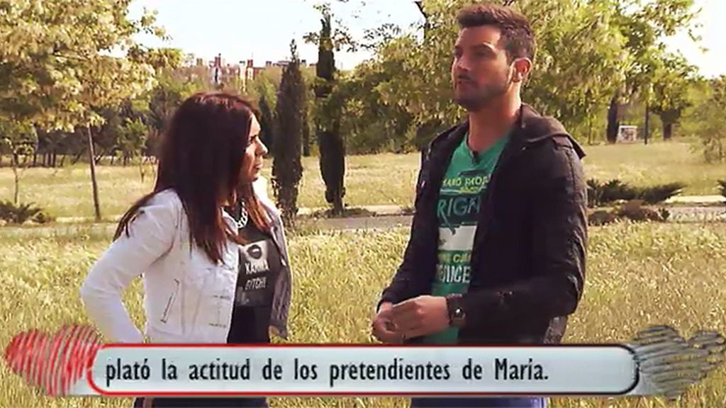 María está confundida desde que vio a Noel y no sabe lo que siente