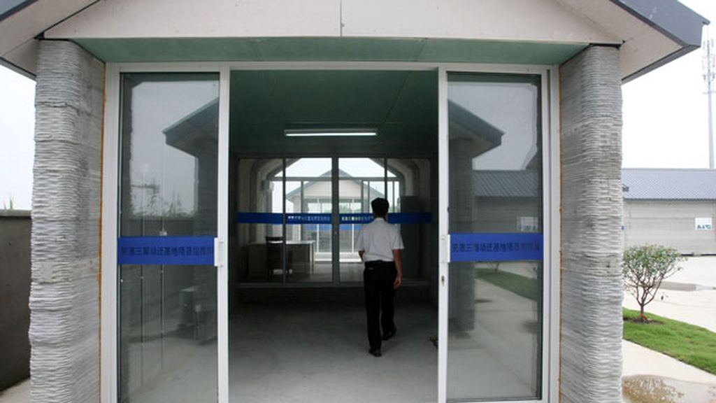Una empresa china construye casas con un impresora 3D