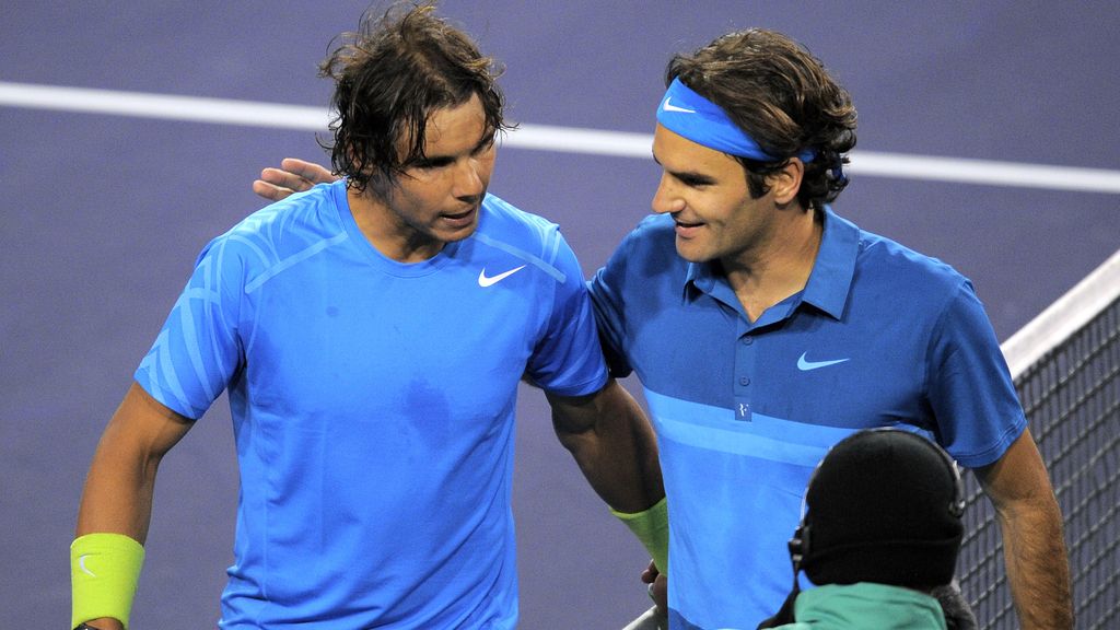 Rafa Nadal y Roger Federer