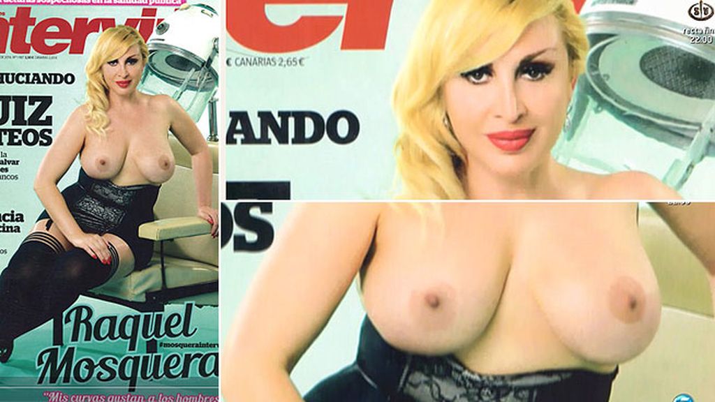 Raquel Mosquera, al desnudo en 'Interviú'