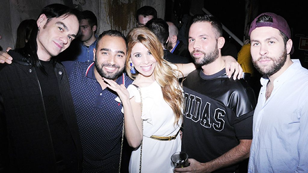 Agustín Cascales, Tomás Palacios, Natalia, Alberto Arnedo y Javiolo