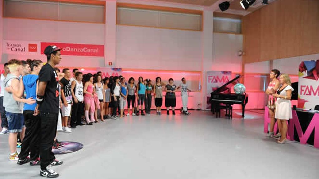 Momentos del casting de Fama Revolution en Madrid