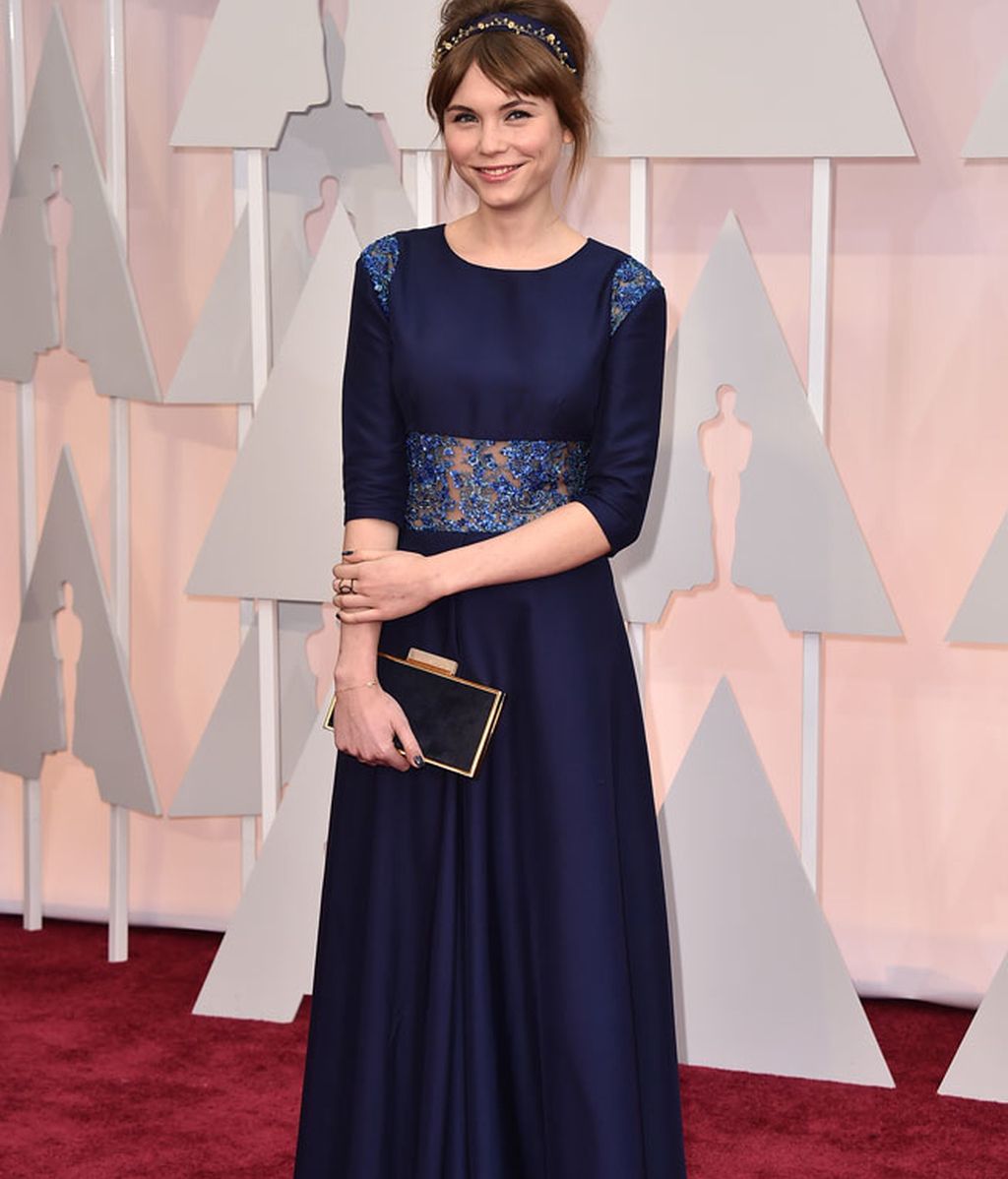 Agata Trzebuchowska en la alfombra roja