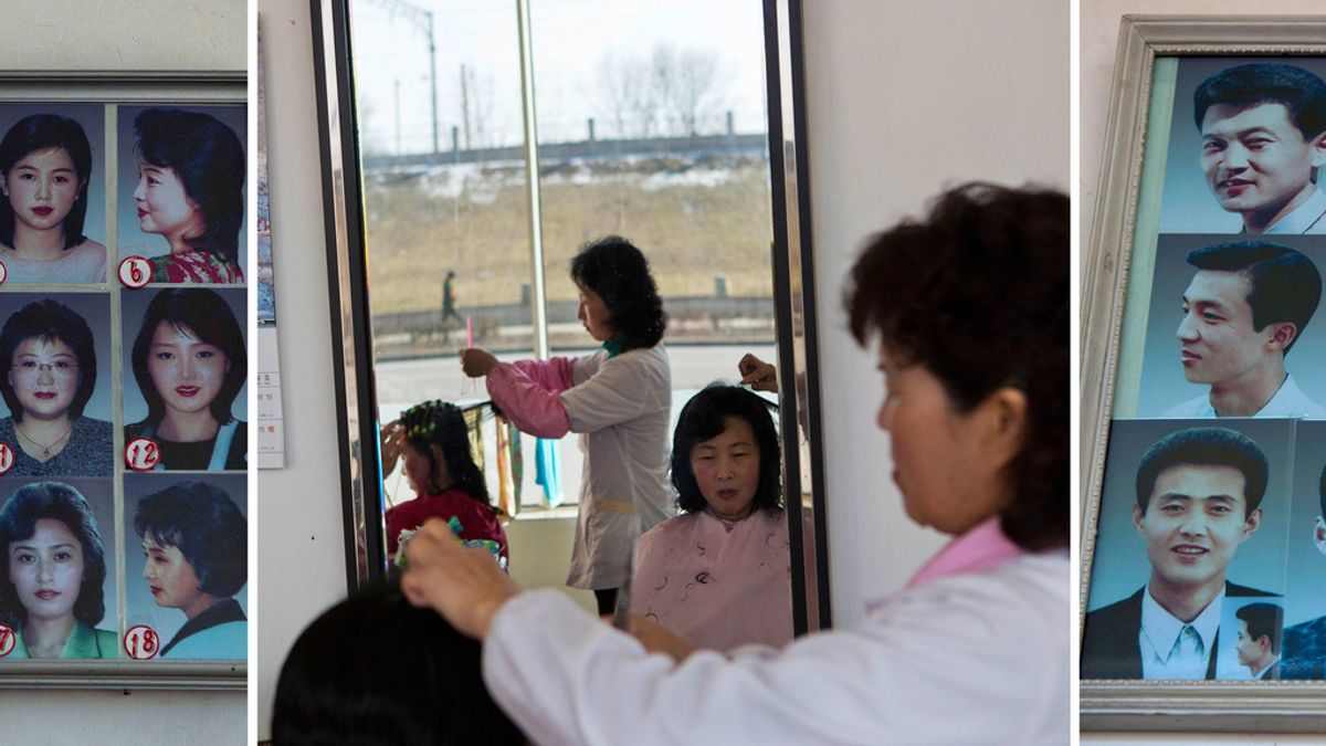 Peluquería en Corea del Norte