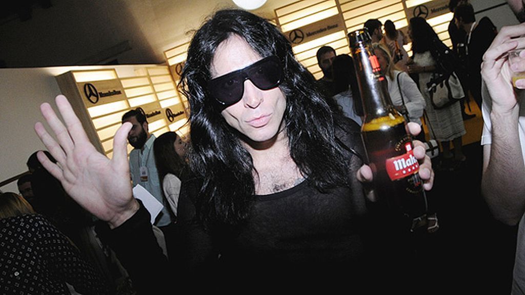 Mario Vaquerizo fue fiel a su cerveza Mahou