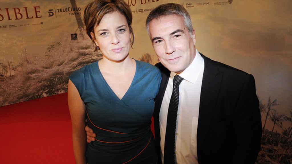 David Cantero y su mujer