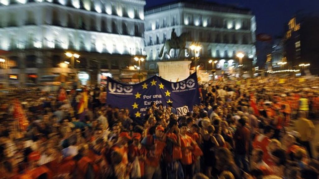 Sol, epicentro de las protestas
