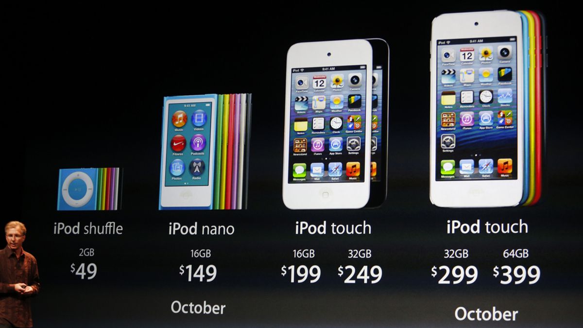 Apple renueva sus reproductores iPod