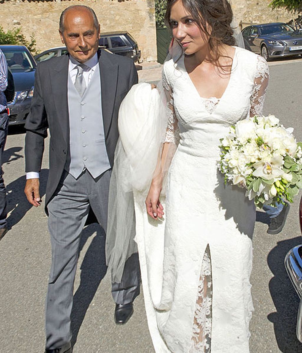 Colores pastel y reencuentro de exparejas en la boda de Israel Bayón y Cristina Sainz