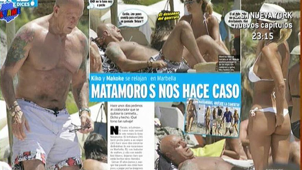 Disfrutando del sol y de las vacaciones