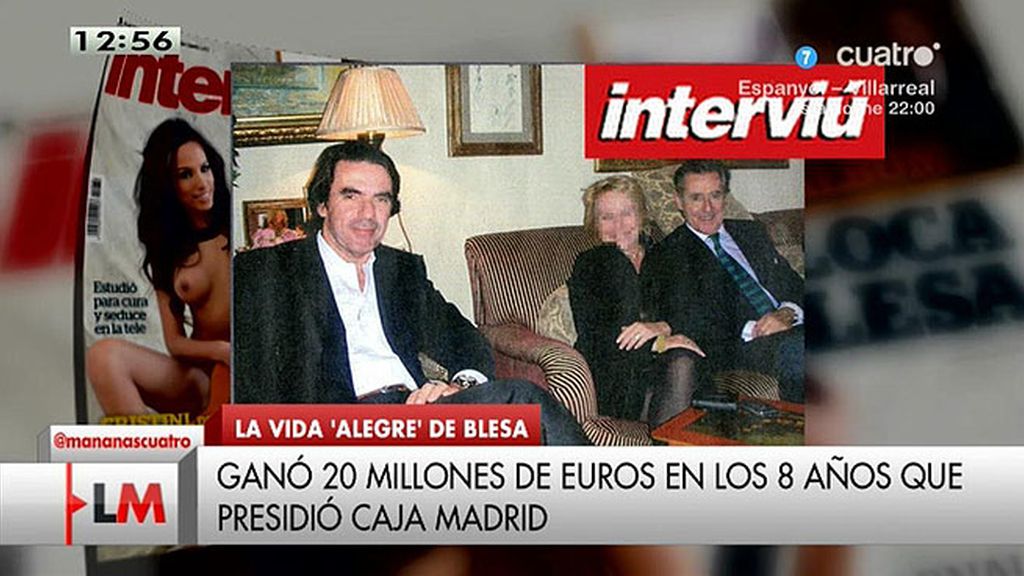 En 'LMDC' analizan las imágenes de Blesa publicadas por 'Interviú'