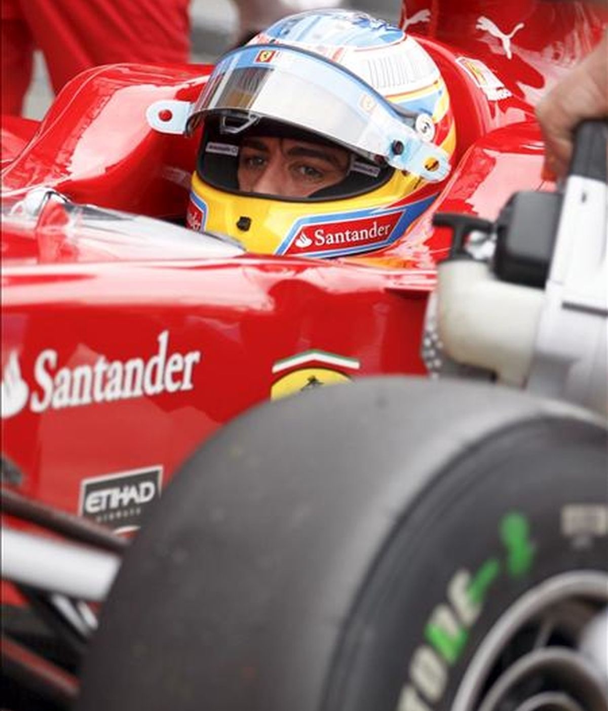 El piloto español de Fórmula Uno Fernando Alonso, de Ferrari. EFE/Archivo