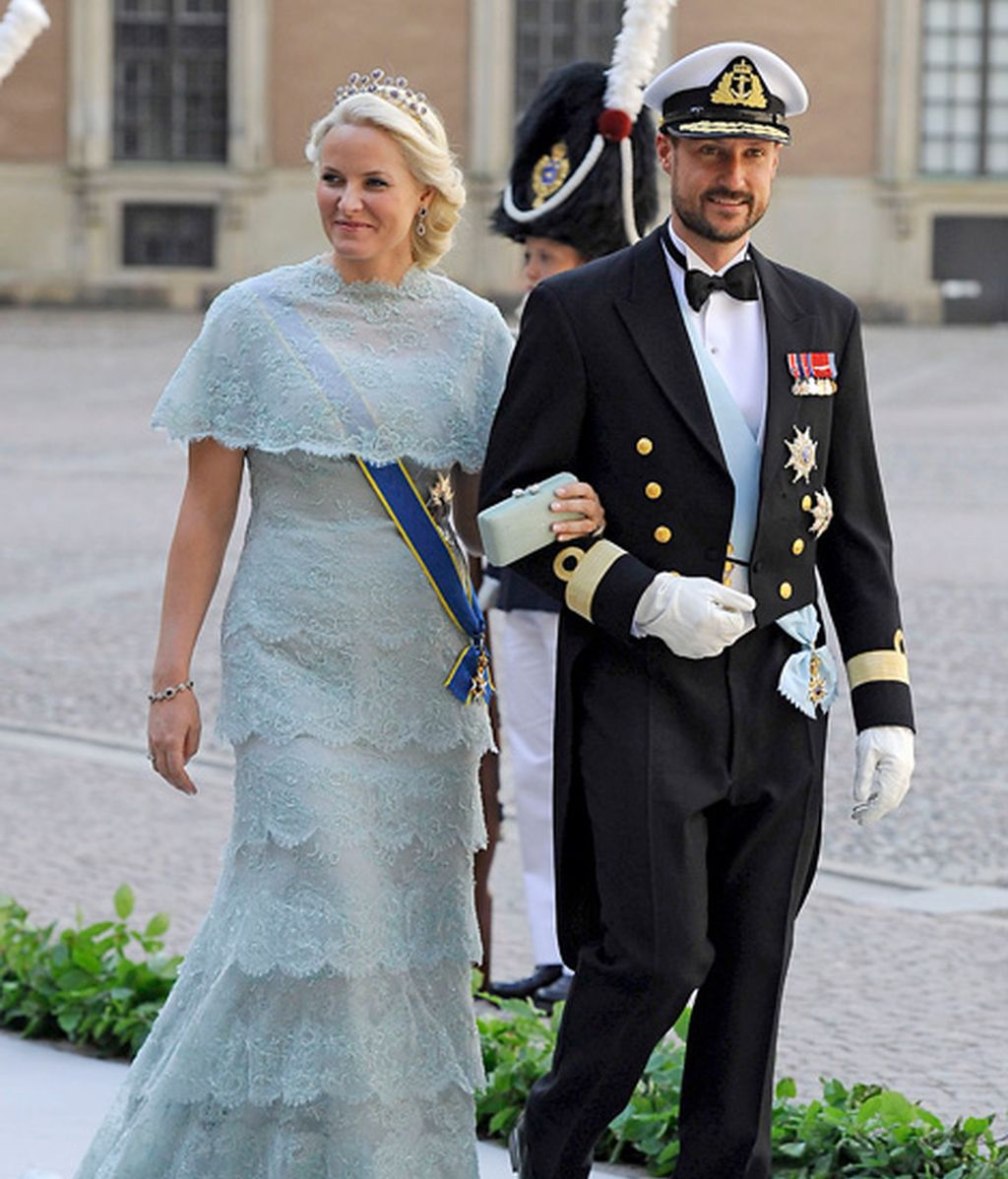 La princesa Mette-Marit y Haakon de Noruega