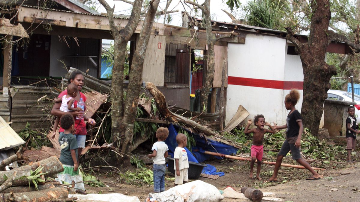 Save the Children alerta de que hay hasta 75.000 niños afectados por 'Pam' en Vanuatu