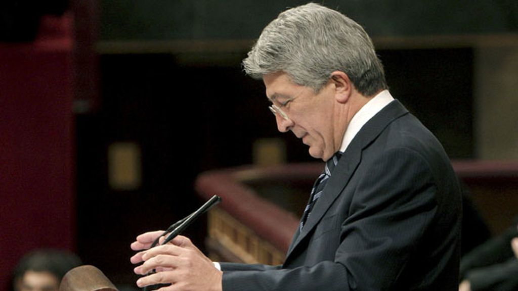 El Presidente del Atlético de Madrid, Enrique Cerezo