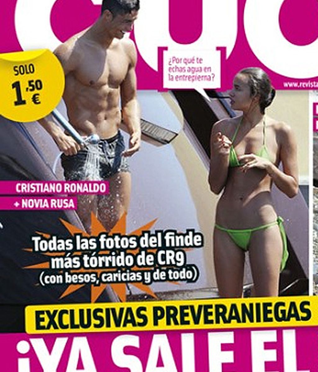 Cristiano y su nueva novia