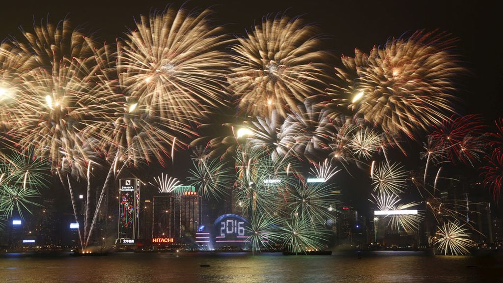 China da la bienvenida al nuevo año