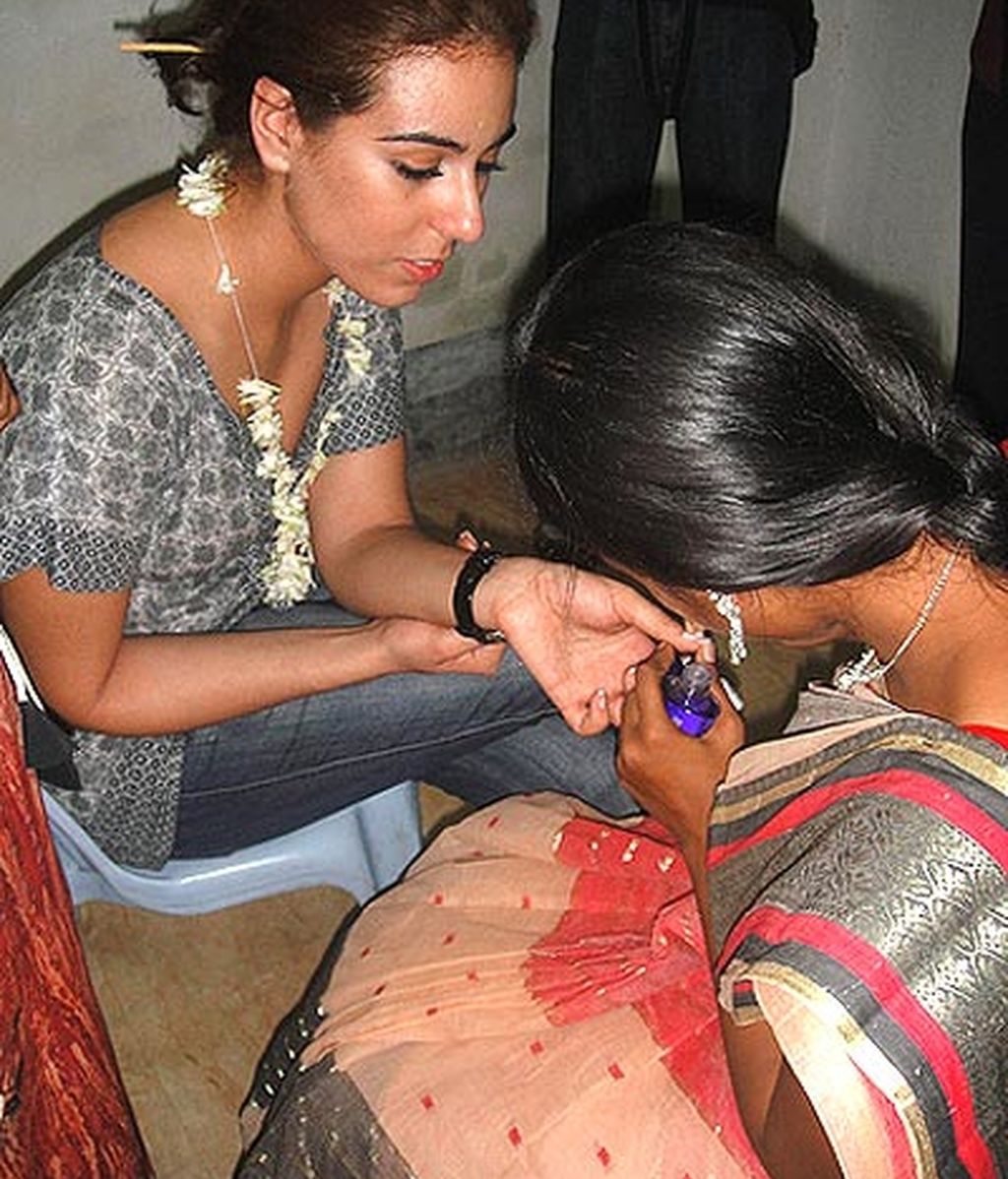 Indhira, de misión solidaria en la India con la ONG 'Global Humanitaria'