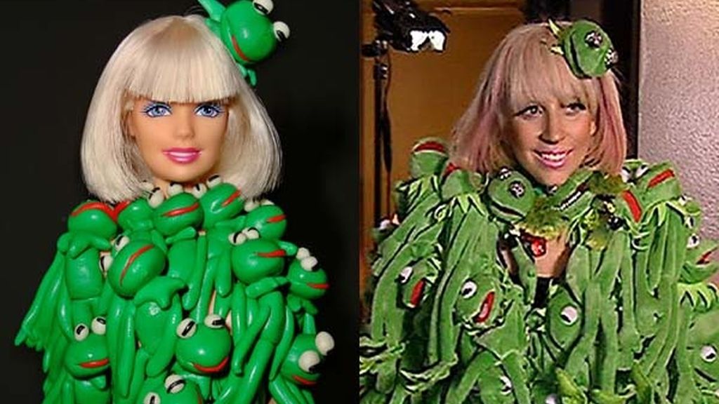 Lady Gaga se convierte en Barbie