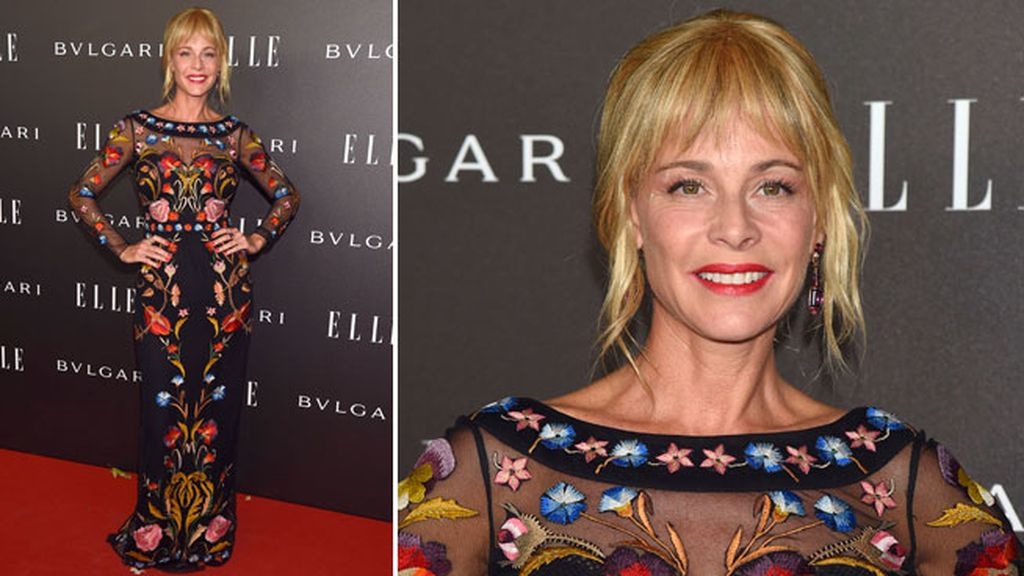 Belén Rueda con vestido estampado de Temperley London