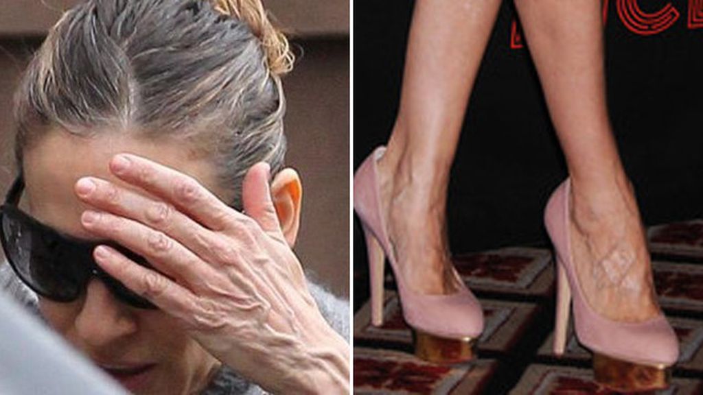 Pies y manos no muy agraciados - Sarah Jessica Parker