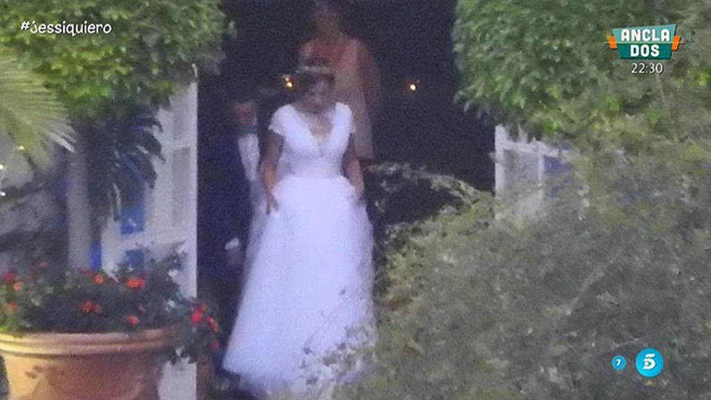 La modelo y el futbolista celebraban el enlace en una finca en Marbella