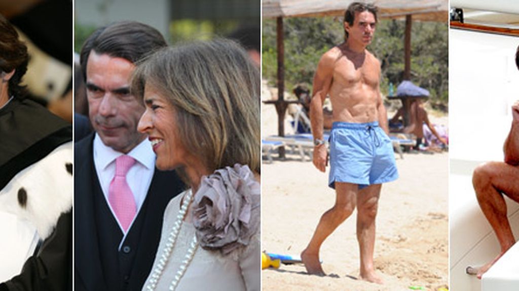 El clan Aznar, en imágenes