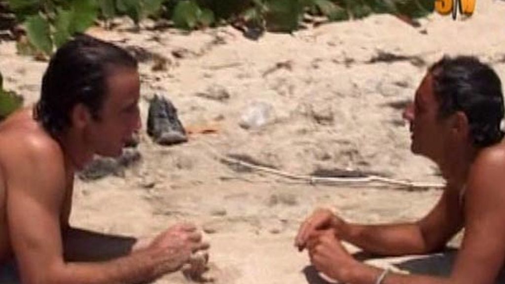 La primera pareja de la isla