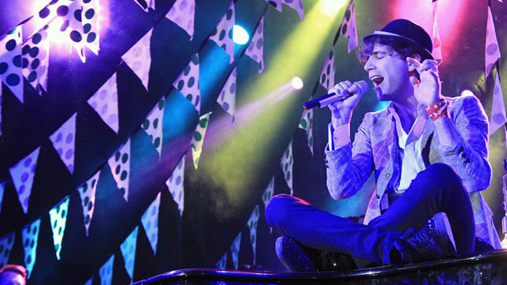 Mika triunfó en la noche madrileña