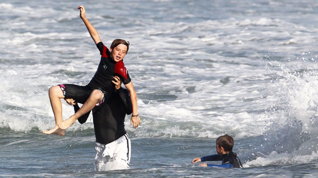 Beckham, todo un padrazo